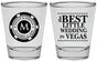 Personalized Wedding Shot Glasses - Las Vegas | 457