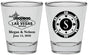 Personalized Wedding Shot Glasses - Las Vegas | 459