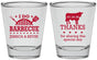 Personalized Wedding Shot Glasses - I Do Barbecue Bbq | 468