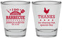 Personalized Wedding Shot Glasses - I Do Barbecue Bbq | 469