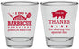 Personalized Wedding Shot Glasses - I Do Barbecue Bbq | 470