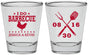 Personalized Wedding Shot Glasses - I Do Barbecue Bbq | 472