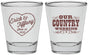 Personalized Wedding Shot Glasses - Country Wedding | 484