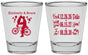 Personalized Wedding Shot Glasses - First Date Will You I Do | 497
