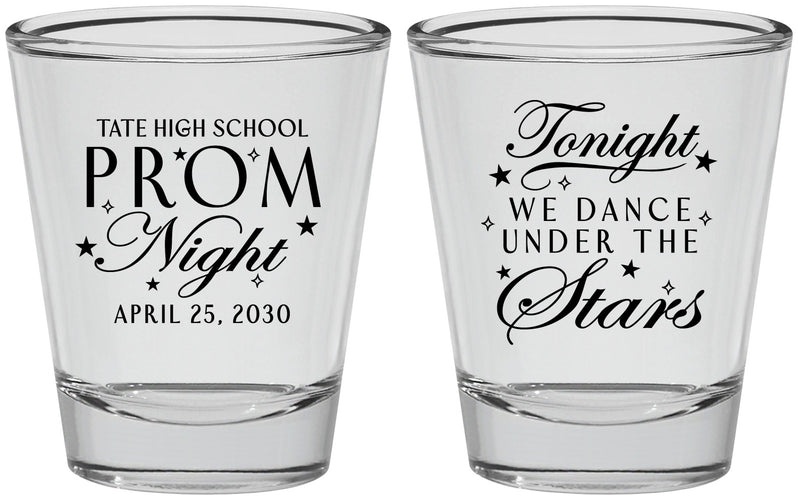 Personalized Prom Shot Glasses - Tonight We Dance | 50000