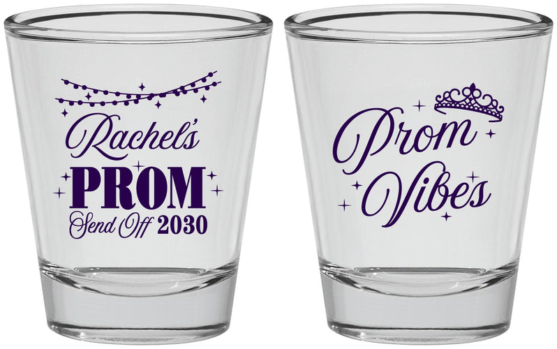 Personalized Prom Shot Glasses - Send Off | 50007