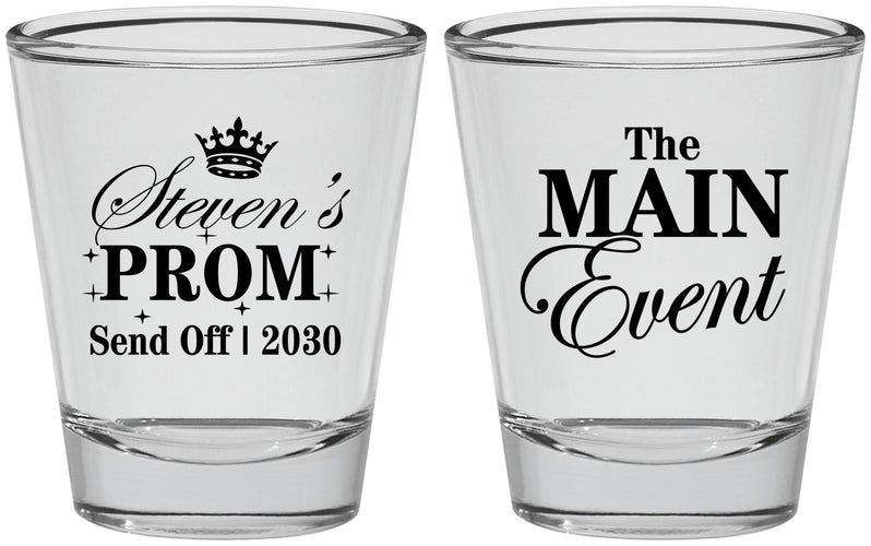 Personalized Prom Shot Glasses - Send Off | 50008