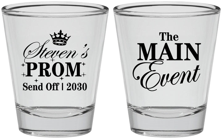 Personalized Prom Shot Glasses - Send Off | 50008