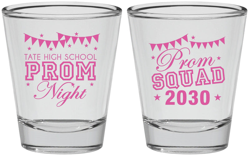 Personalized Prom Shot Glasses - Squad | 50015