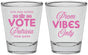 Personalized Prom Shot Glasses - Queen Vote | 50017
