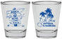 Personalized Wedding Shot Glasses - Antigua And Barbuda | 503