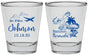 Personalized Wedding Shot Glasses - Bermuda | 513