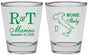 Personalized Wedding Shot Glasses - Italy | 514