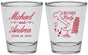 Personalized Wedding Shot Glasses - Italy | 515