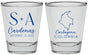 Personalized Wedding Shot Glasses - Colombia | 516