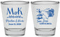Personalized Wedding Shot Glasses - Costa Rica | 519