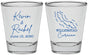 Personalized Wedding Shot Glasses - Curacao | 520