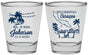 Personalized Wedding Shot Glasses - Curacao | 521