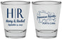 Personalized Wedding Shot Glasses - Domincan Republic | 522