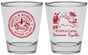 Personalized Wedding Shot Glasses - Domincan Republic | 523