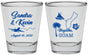 Personalized Wedding Shot Glasses - Guam | 527
