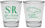 Personalized Wedding Shot Glasses - Jamaica | 530