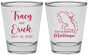 Personalized Wedding Shot Glasses - Martinique | 532