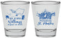 Personalized Wedding Shot Glasses - St Maarten | 543
