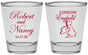 Personalized Wedding Shot Glasses - England | 548