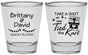 Personalized Wedding Shot Glasses - Take A Shot We Tied The Knot | 553