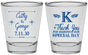 Personalized Wedding Shot Glasses - Monogram | 556