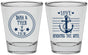 Personalized Wedding Shot Glasses - Anchor The Soul | 558