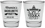 Personalized Bachelorette Shot Glasses - Fiesta Siesta Tequila Repeat | 60000