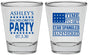 Personalized Bachelorette Shot Glasses - Star Spangled Hammered | 60025