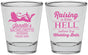 Personalized Bachelorette Shot Glasses - Raising A Little Hell | 60030