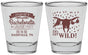 Personalized Bachelorette Shot Glasses - Lets Get Wild Cowgirl | 60048