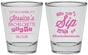Personalized Bachelorette Shot Glasses - Cant Sip With Us | 60050