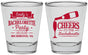 Personalized Bachelorette Shot Glasses - Cheers | 60052