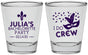 Personalized Bachelorette Shot Glasses - Mardi Gras I Do Crew | 60063