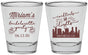 Personalized Bachelorette Shot Glasses - San Diego | 60067
