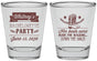 Personalized Bachelorette Shot Glasses - Cowgirl Boots | 60072