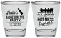 Personalized Bachelorette Shot Glasses - Hot Mess Express | 60075