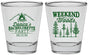 Personalized Bachelorette Shot Glasses - Camping | 60094