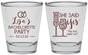 Personalized Bachelorette Shot Glasses - The Last Night Out | 60097