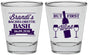 Personalized Bachelorette Shot Glasses - Wine | 60099