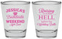 Personalized Bachelorette Shot Glasses - Raising A Little Hell | 60107