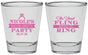Personalized Bachelorette Shot Glasses - Final Fling Before The Ring | 60110