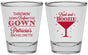 Personalized Bachelorette Shot Glasses - Bad And Boozie | 60121