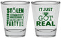 Personalized Bachelorette Shot Glasses - Just Got Real | 60141