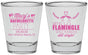 Personalized Bachelorette Shot Glasses - Lets Flamingle Still Single | 60144